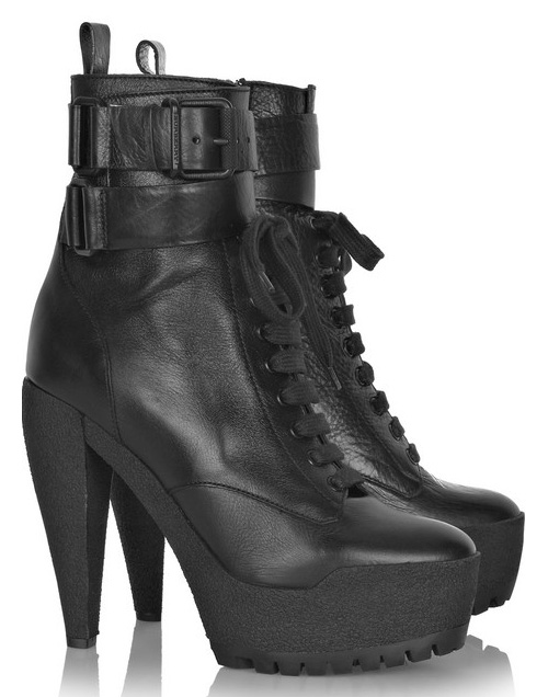 Burberry leather ankle boot 2011